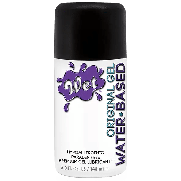 Wet Lubes Wet Original Water Based Premium Gel Lubricant 5 Fl. oz./148mL