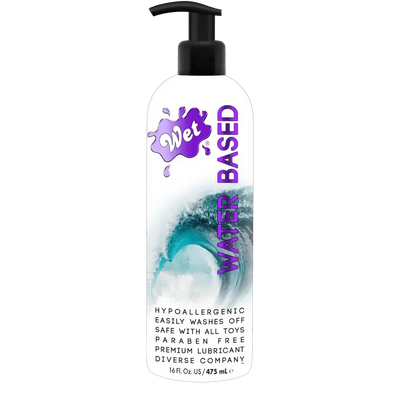 Wet Original Water Based Premium Lubricant 16 oz - Dreamy Desire