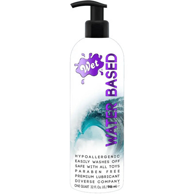Wet Original Water Based Premium Lubricant 32 oz - Dreamy Desire
