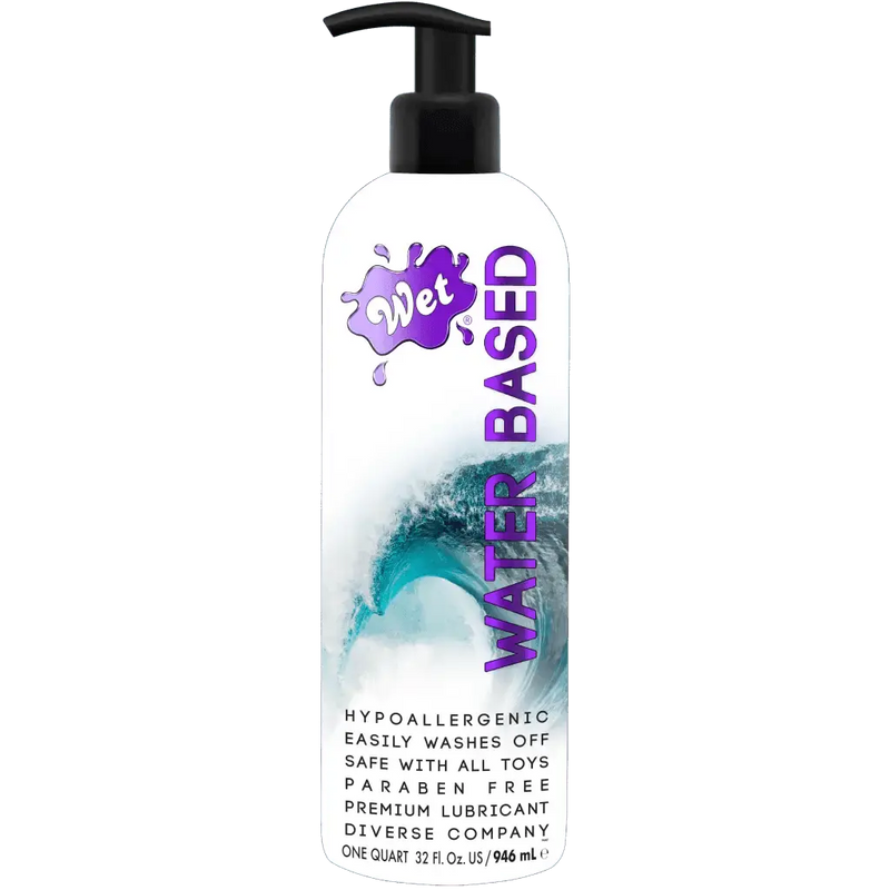Wet Original Water Based Premium Lubricant 32 oz - Dreamy Desire