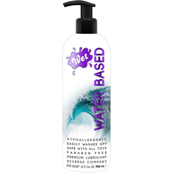 Wet Lubes Wet Original Water Based Premium Lubricant 32 oz