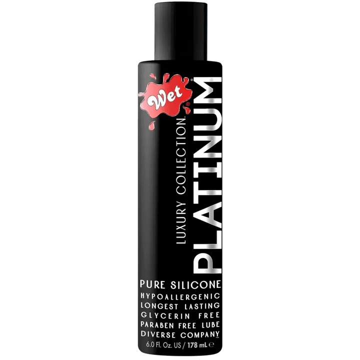 Wet Platinum Pure Silicone Lubricant 6 OZ - Dreamy Desire