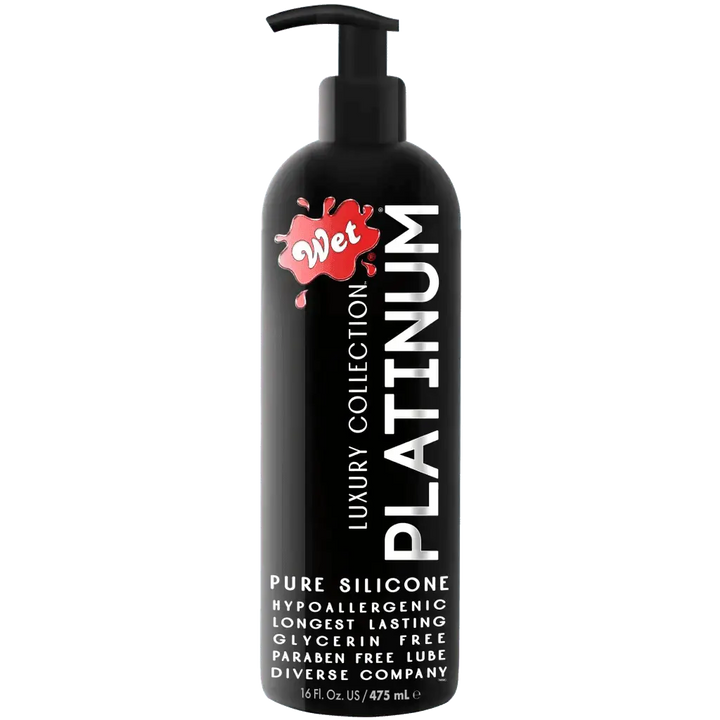 Wet Platinum Silicone Based Luxury Sex Lubricant - 16 fl oz - Dreamy Desire