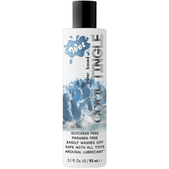Wet Cool Tingle Water-Based Arousing Lubricant 3.1 Fl. Oz./93mL - Dreamy Desire