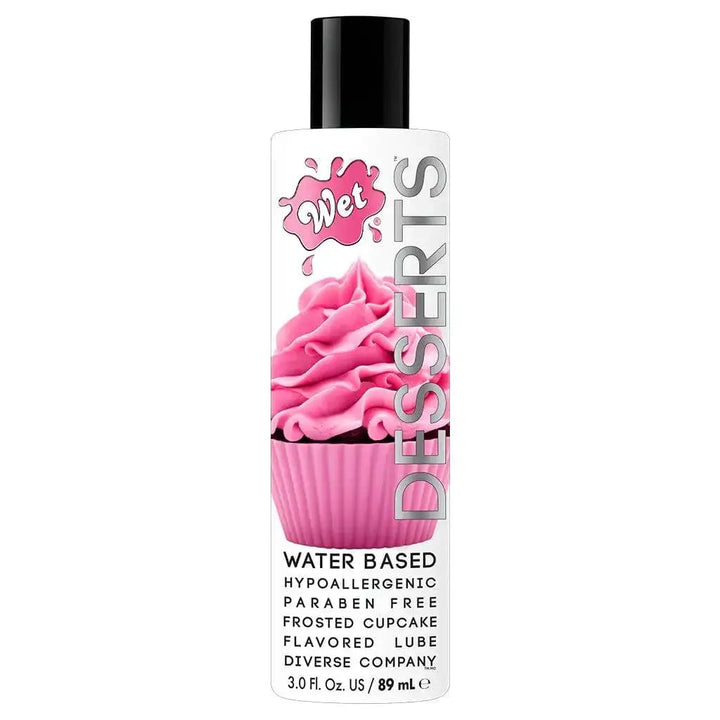 Wet Desserts Frosted Cupcake Flavored Lubricant 3 Fl. oz./89mL - Dreamy Desire