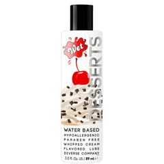 Wet Desserts Whipped Cream Flavored Lubricant in 3oz/89mL - Dreamy Desire