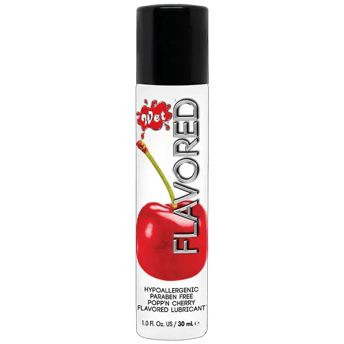 Wet Flavored Popp'n Cherry Lubricant - 1 fl oz (30ml) - Dreamy Desire
