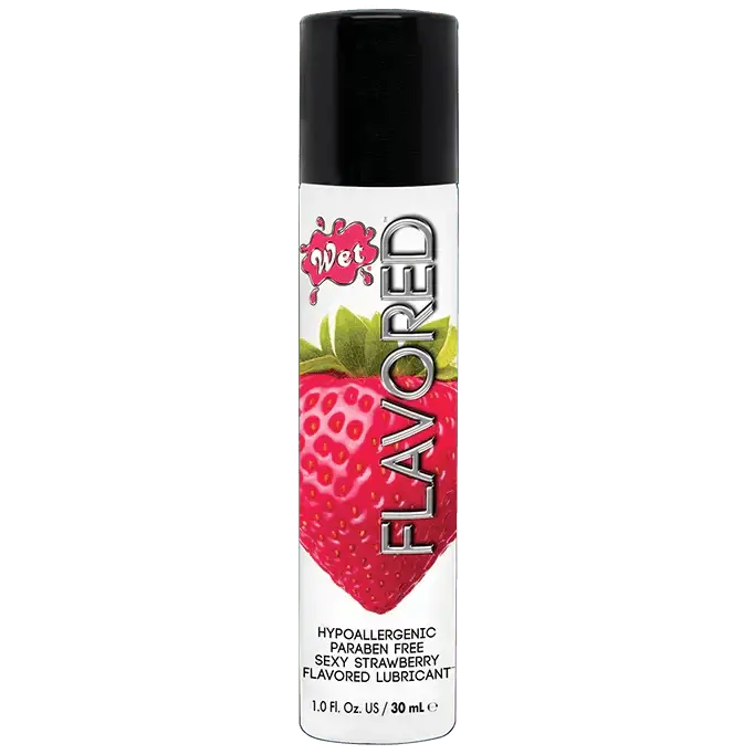 Wet Flavored Sexy Strawberry Lubricant 1 fl oz (30ml) - Dreamy Desire
