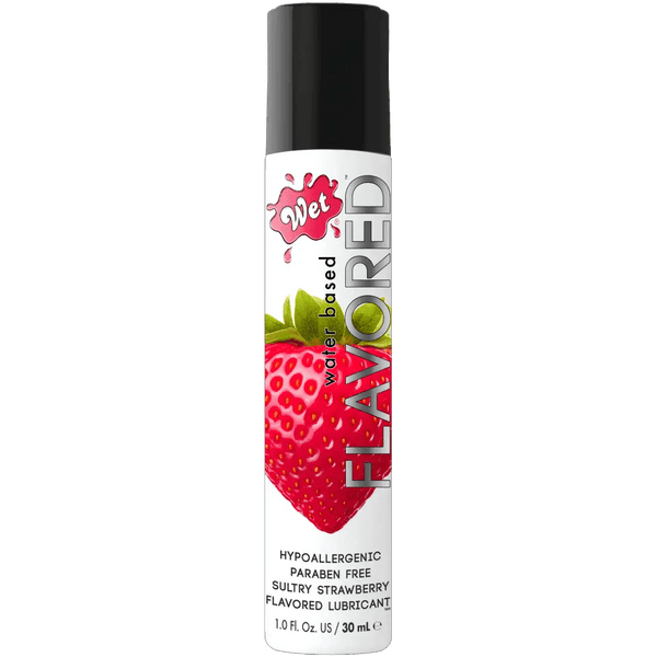 Wet Flavored Sexy Strawberry Lubricant 1 fl oz (30ml) - Dreamy Desire