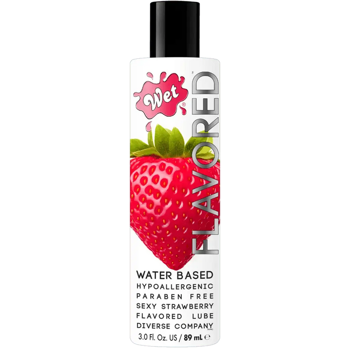 Wet Flavored Sexy Strawberry Lubricant 3 fl oz - Dreamy Desire