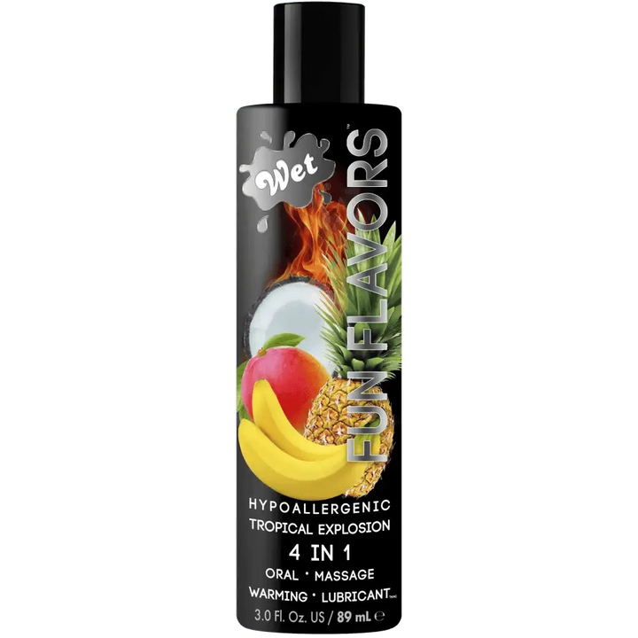 Wet Fun Flavors 4-in-1 Tropical Explosion Warming Lubricant 3oz - Dreamy Desire