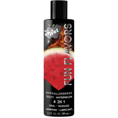 Wet Fun Flavors Juicy Watermelon 4 in 1 Warming 3oz - Dreamy Desire