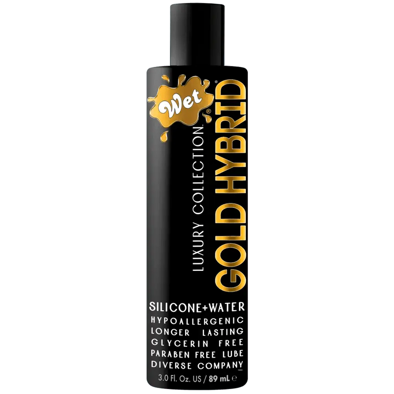 Wet Gold Hybrid Silicone & Water Based Lubricant 3.1 Fl. Oz./93mL - Dreamy Desire