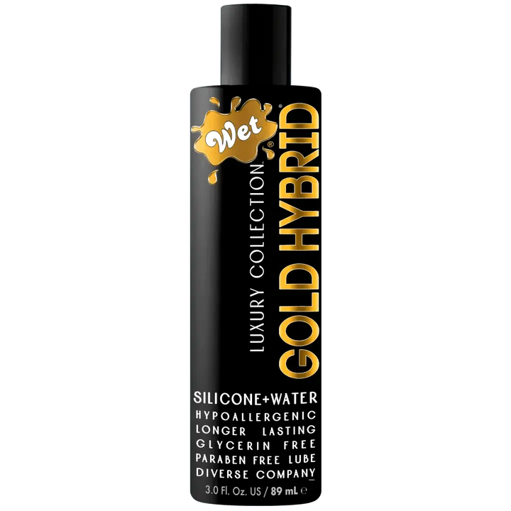 Wet Gold Hybrid Silicone & Water Based Lubricant 3.1 Fl. Oz./93mL - Dreamy Desire