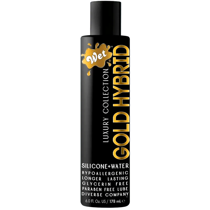 Wet Gold Hybrid Silicone & Water Based Lubricant 6 Fl. Oz./178mL - Dreamy Desire
