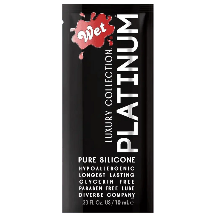 Wet - Wet Platinum Silicone Based Sex Lube Pouch - .33 Fl. oz./10mL - Dreamy Desire