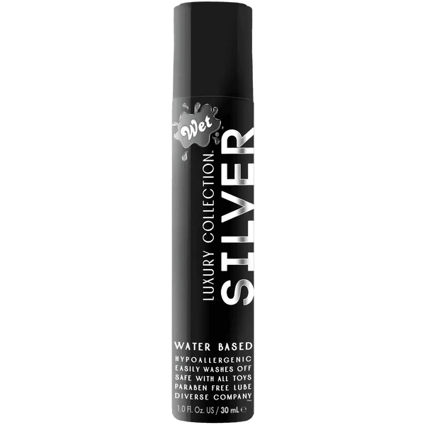 Wet - Silver Water-Based Lube 1 Fl. Oz/30mL - Dreamy Desire