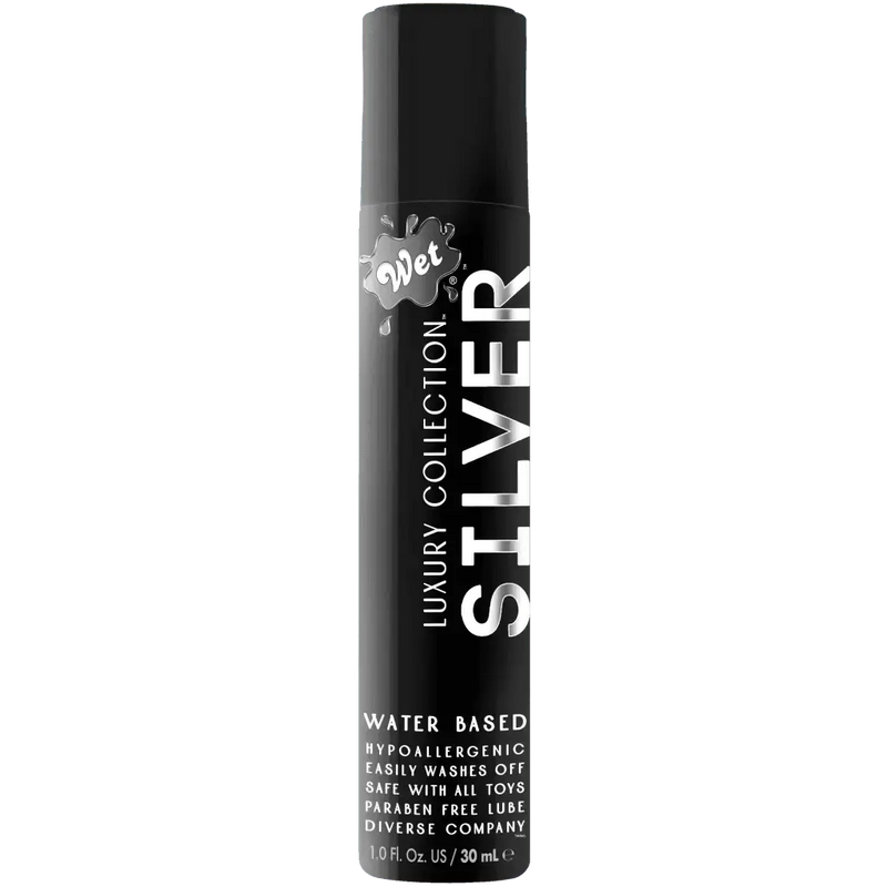 Wet - Silver Water-Based Lube 1 Fl. Oz/30mL - Dreamy Desire