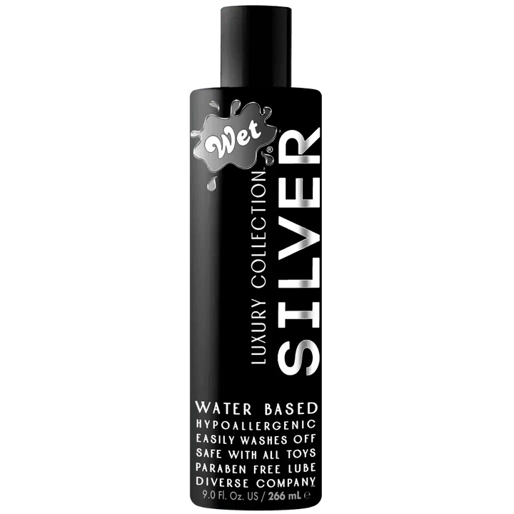 Wet Silver Water-Based Lube 9 Fl. Oz/266mL - Dreamy Desire