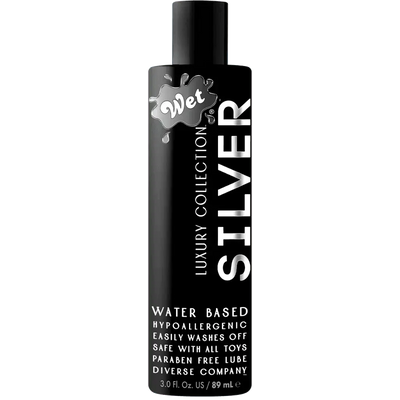 Wet Silver Water-Based Lubricant 3 Fl. Oz/89mL - Dreamy Desire