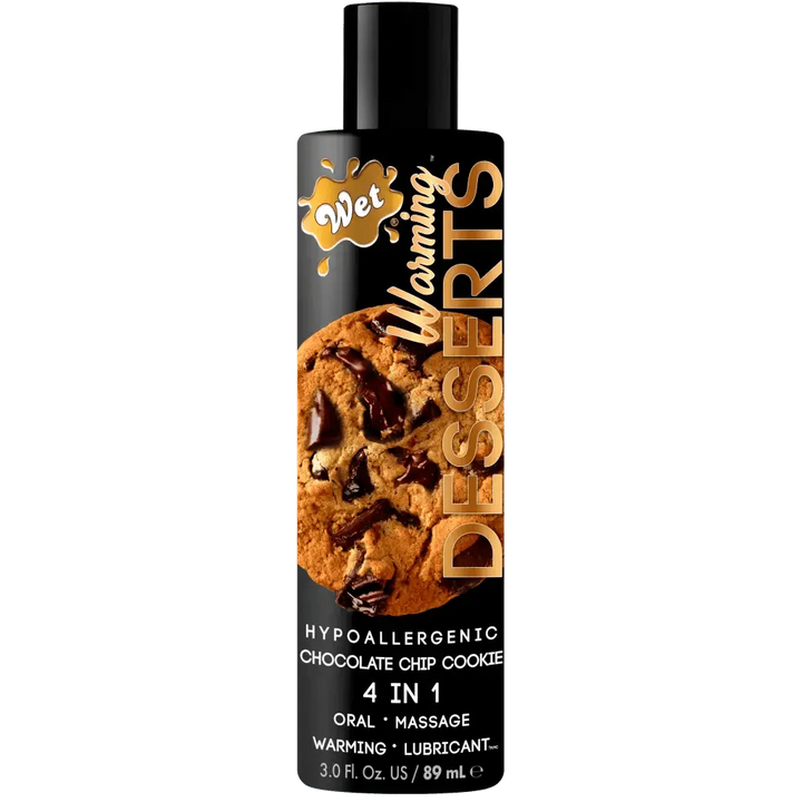 Wet Warming Desserts Baked Gooey Chocolate Chip Cookie 4 in 1 Lube - Dreamy Desire