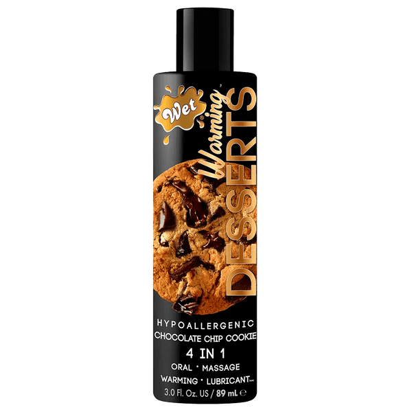 Wet Warming Desserts Baked Gooey Chocolate Chip Cookie 4 in 1 Lube - Dreamy Desire