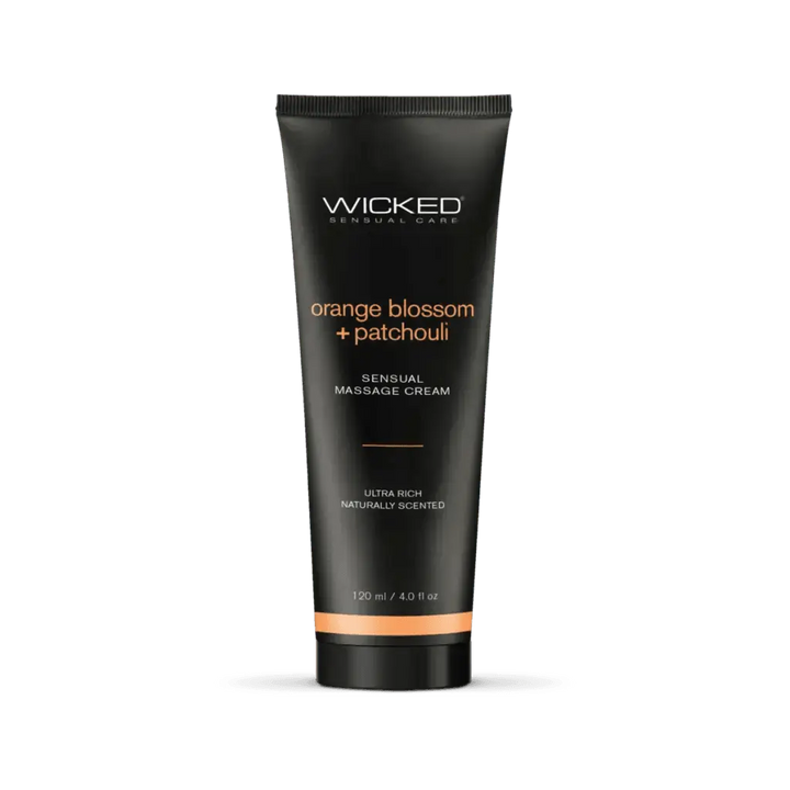 Wicked Orange Blossom + Patchouli Sensual Massage Cream 4oz - Dreamy Desire