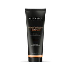Wicked Orange Blossom + Patchouli Sensual Massage Cream 4oz - Dreamy Desire
