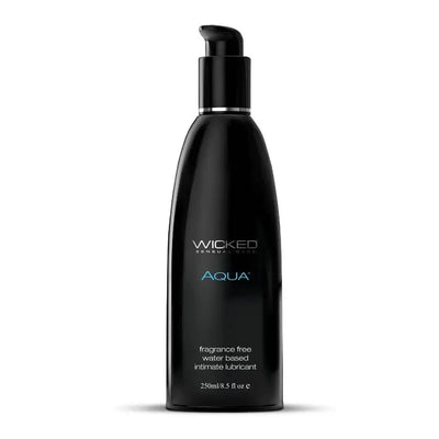 Wicked Aqua Water Based Lubricant Fragrance Free 8.5 oz - Dreamy Desire