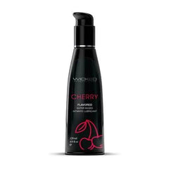 Wicked Aqua Cherry Water Based Lubricant 4 oz - Dreamy Desire