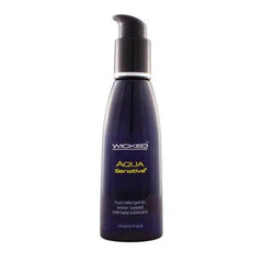 Wicked Aqua Sensitive Hypoallergenic Water Based Lubricant 4oz - Dreamy Desire