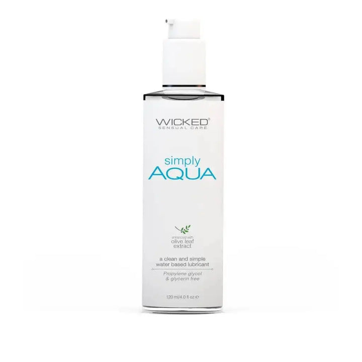 Wicked Sensual Care Simply Aqua Water Based Lubricant 4 oz - Dreamy Desire