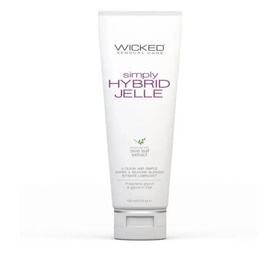 Wicked Sensual Care Simply Hybrid Jelle Silicone Lubricant 4 oz | Dreamy Desire - Dreamy Desire