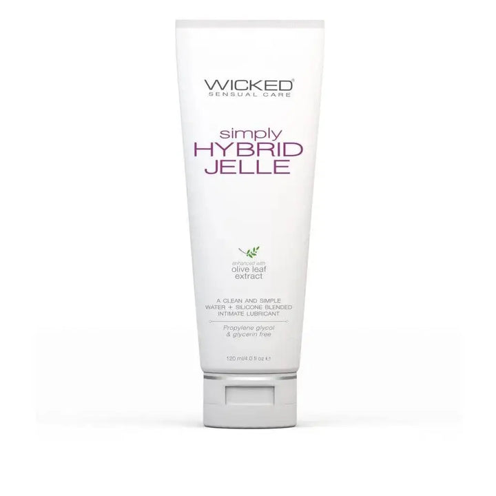 Wicked Sensual Care Simply Hybrid Jelle Silicone Lubricant 4 oz | Dreamy Desire - Dreamy Desire