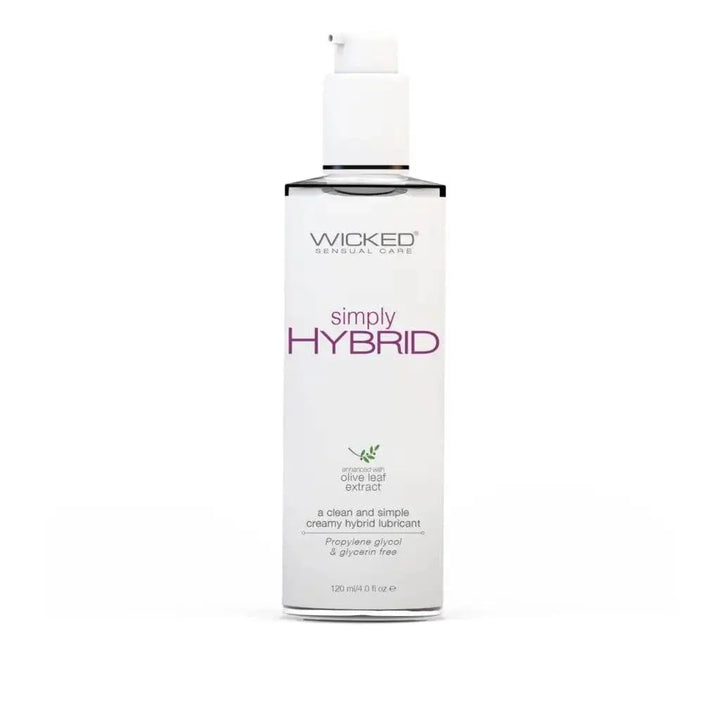 Wicked Sensual Care Simply Hybrid Lubricant 4 oz - Dreamy Desire