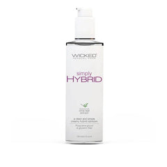 Wicked Sensual Care Simply Hybrid Lubricant 4 oz - Dreamy Desire
