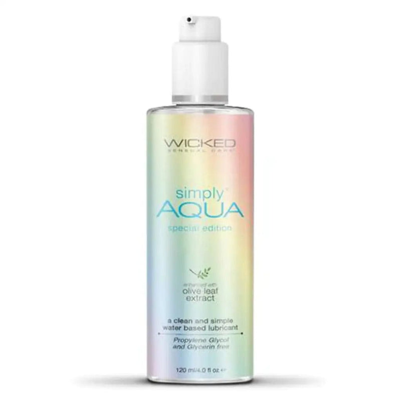 Wicked Other Wicked Simply Aqua Special Edition Water Based Lubricant 4 oz