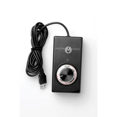Wired speed-control dial remote with off/on settings for the Dicktator sex machine