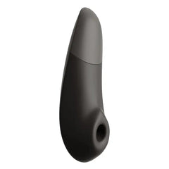 Close-up of Womanizer Enhance tip showing the Pleasure Air opening on the stimulator head