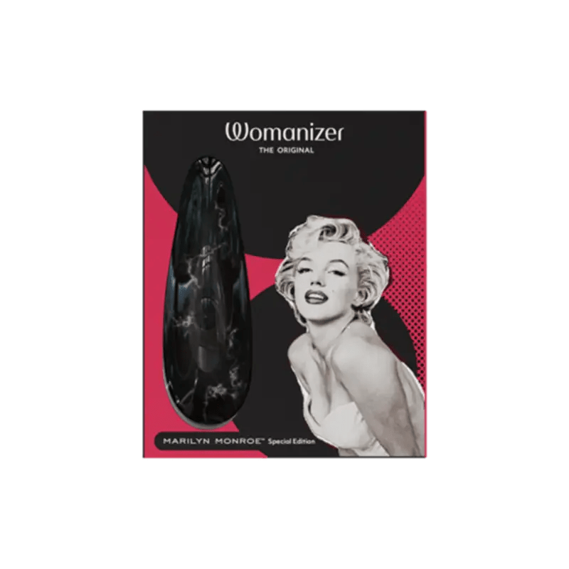 Womanizer Vibrators Womanizer Classic 2 Marilyn Monroe Edition Pleasure Air Black Marble