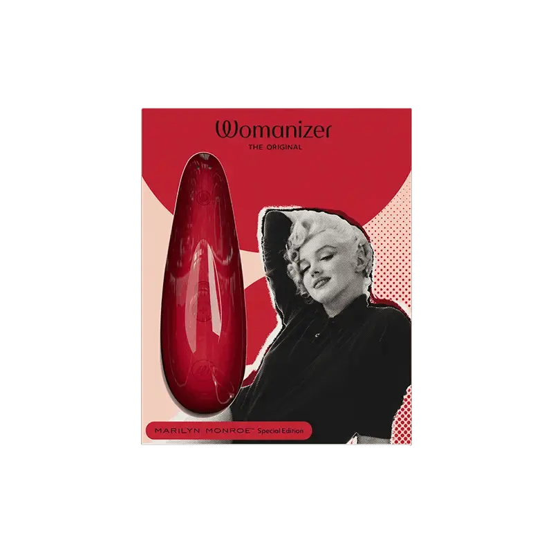 Womanizer Red Womanizer Classic 2 Marilyn Monroe Edition Pleasure Air Stimulator ...