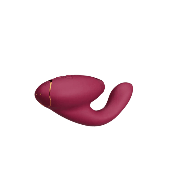 Womanizer Duo 2 Clitoral G-Spot Sucking Vibrator & Stimulator Bordeaux - Dreamy Desire