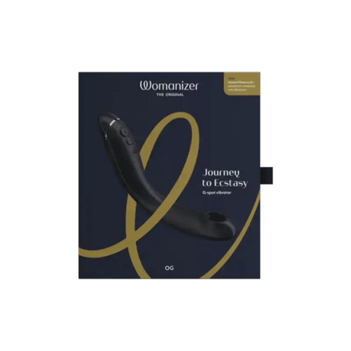 Womanizer OG Pleasure Air G-Spot Vibrator - Slate Grey - Dreamy Desire