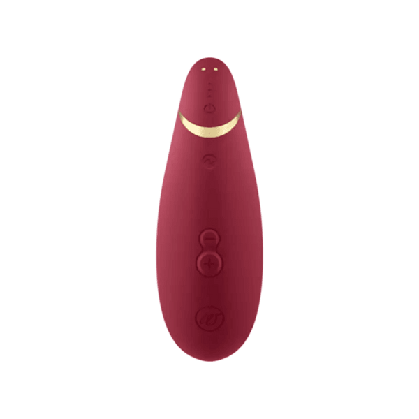 Womanizer Premium 2 Clitoral Stimulator Sucking Toy Bordeaux - Dreamy Desire
