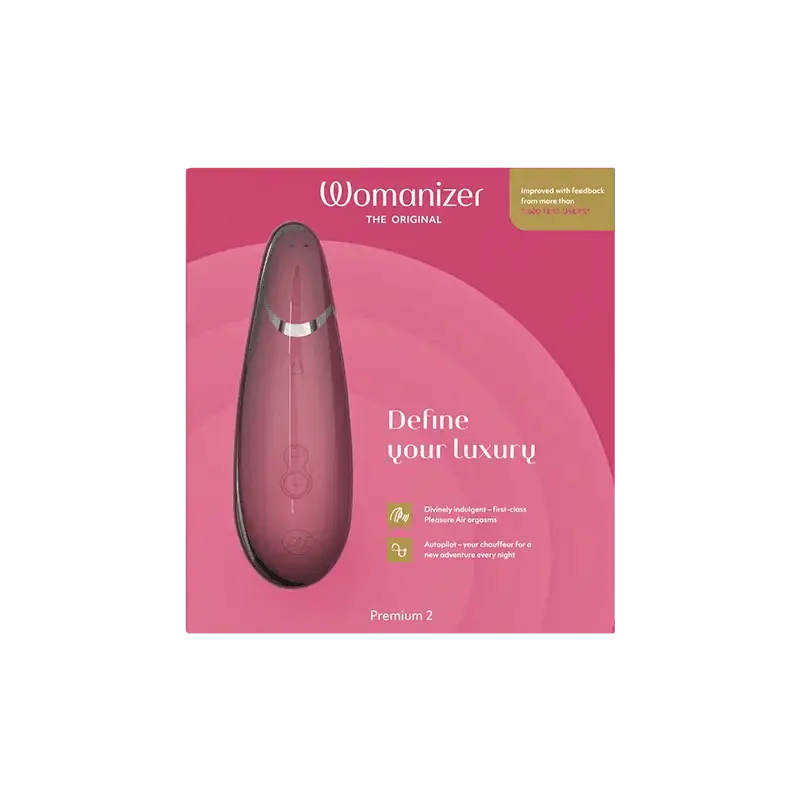 Womanizer Premium 2 Clitoral Stimulator - Dreamy Desire