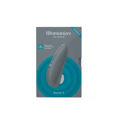 Womanizer Starlet 3 Clitoral Sucking Stimulator Toy Grey - Dreamy Desire
