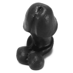 Wrecker Butt Plug by Oxballs, rear angle highlighting the sculpted silicone form and stable base