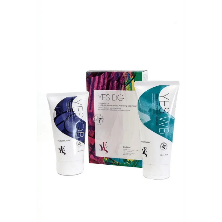 Yes DG (Double Glide) Water Based and Plant-Oil Based Combo Pack - Dreamy Desire