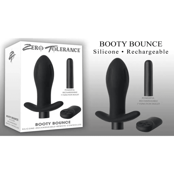Zero Tolerance Booty Bounce Remote Anal Vibrator Plug - Dreamy Desire