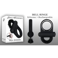 Zero Tolerance Bell Ringer Silicone Cock Ring Black - Dreamy Desire
